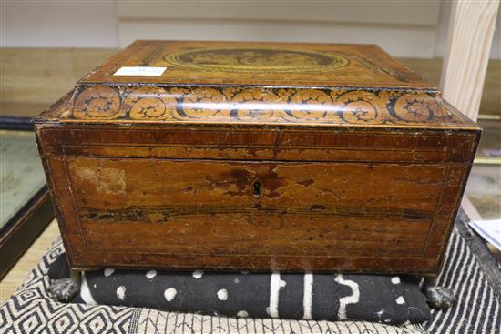 A Regency work box